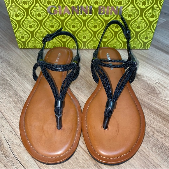 NWT : Gianni Bini : black sandals : Size 7 - Picture 6 of 6